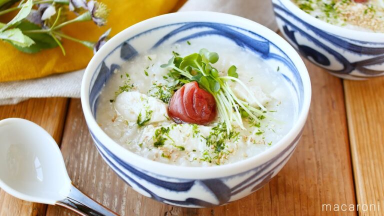 【豆腐粥】ほっとする味わい♪疲れた胃腸にもやさしい！豆腐のとろっとした食感♪｜macaroni（マカロニ）