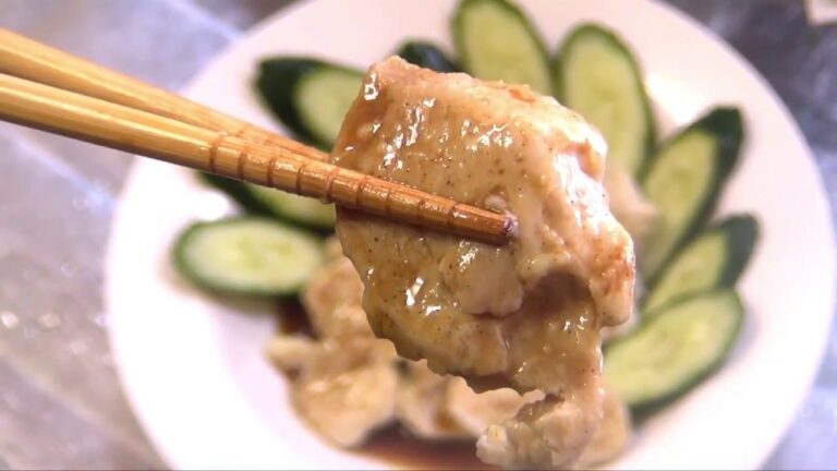 儚いまでにしっとり柔らか！鶏胸肉のマヨネーズ漬け焼き