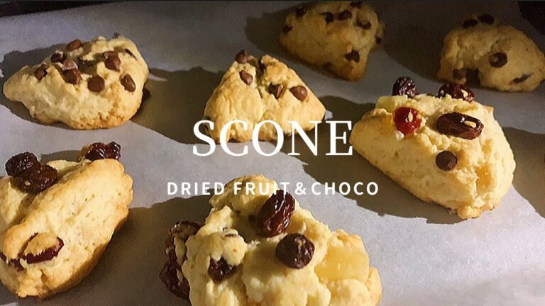 スタバのスコーン🍪🧁ドライフルーツとチョコチップで🍫🤍