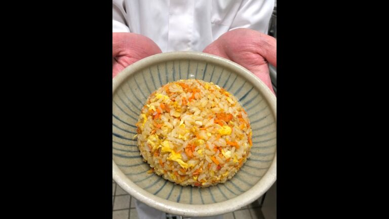 【炒飯】和食料理人が営業後に作る賄い柚子胡椒チャーハン#shorts