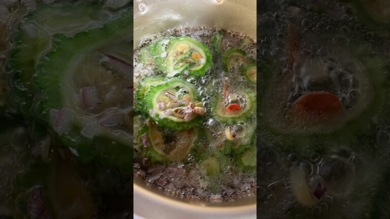 🇱🇰地球の贈り物。ハーブ、スパイスを使った身体に優しいお料理。ゴーヤは種まで食べられる💚スリランカ料理🇱🇰教室 #recipe #ハーブ