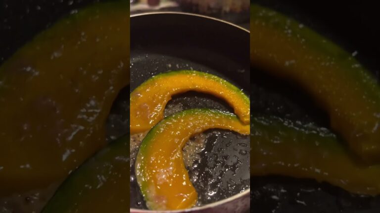 多分【簡単レシピ】かぼちゃをキャラメリゼする動画 #おうちごはん #shorts