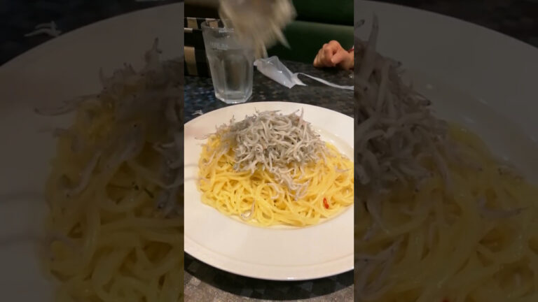 大衆イタリアン食堂「大福」のシラスのペペロンチーノ のコピー