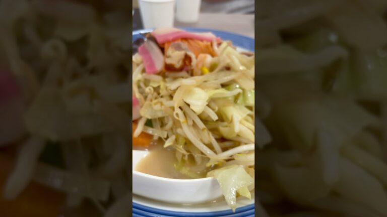 #shorts この時期ならではの春キャベツの甘味に😋　野菜たっぷりちゃんぽん　リンガーハット　ユアエルム成田にて　2025年4月24日