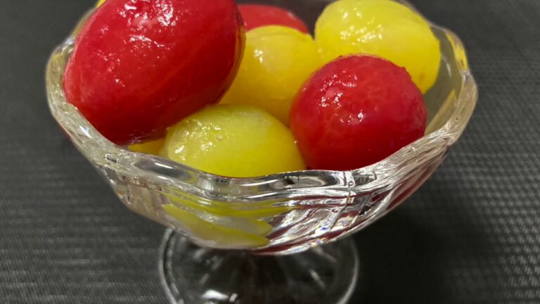 ミニトマトのマリネ　How to make Marinated cherry tomatoes