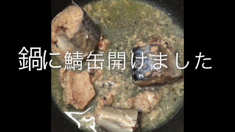 スパイシー鯖缶カレー