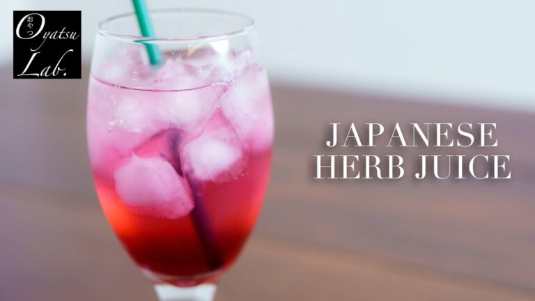 甘酸っぱい！しそジュースの作り方 / Japanese Shiso Juice Recipe | Oyatsu Lab.