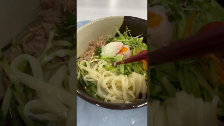 サラダうどん