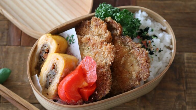 【お弁当】たった3品のミラノ風カツレツ弁当の作り方bento＃591