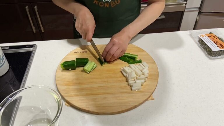昆布ときゅうりと長芋の酢の物