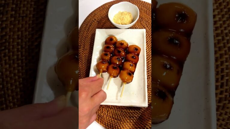 【８０円】安い「みたらし団子」をさらに美味しく#shorts