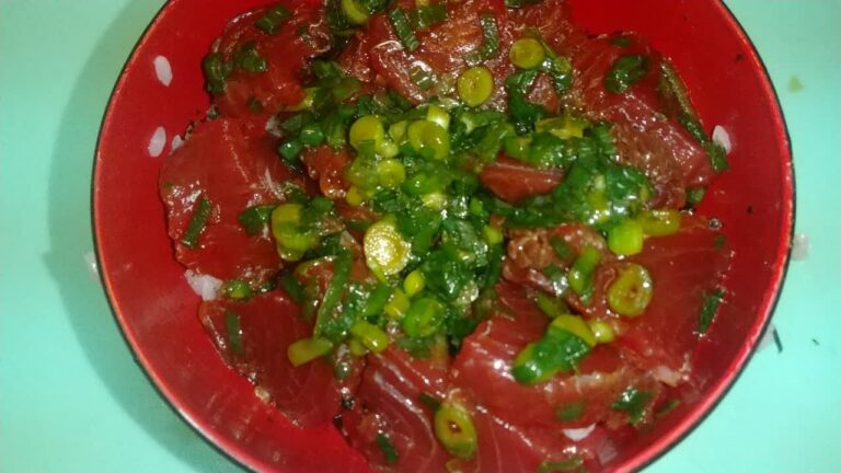 【楽・簡単・スピード】カツオ漬け丼【料理】