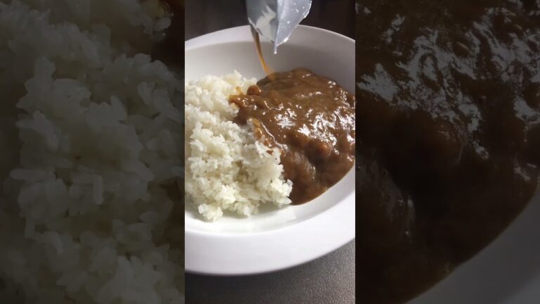 レトルトカレーにしかない美味しさがある#レトルトカレー#カレー#トッピング