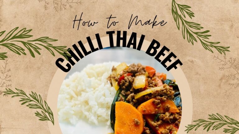 The Ultimate Thai Basil Beef - Marion's Kitchen