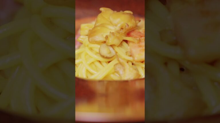 【予告編】やみつきになる！『和風きのこバター醤油のパスタ』 #料理 #レシピ #シェフの賄いパスタ