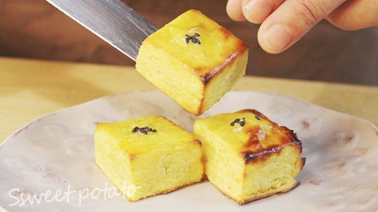 【お菓子作り】コレ入れて！スイートポテトがしっとりするよ！【型は不要】