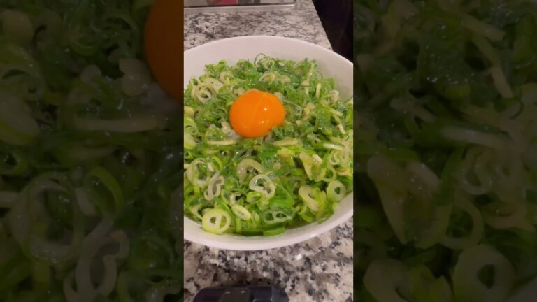 ネギ盛り盛り盛り丼！！！