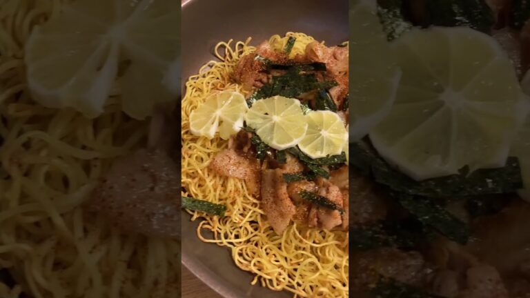 【山口名物】【瓦そば】を焼きそば麺で作ってみた件#shorts #瓦そば#山口県 #こっちのけんと