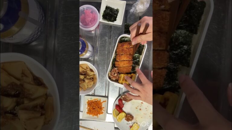 お弁当動画🍱のり弁🐟磯辺揚げが焦げちゃった日🥺 #男の子ママ #料理 #シンママ #お弁当 #高校生