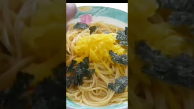 たくあんパスタ