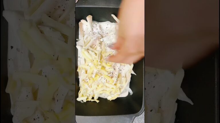 ダイエット中でもグラタンが食べたい❣️だったらお豆腐のグラタンはいかが？ #お料理動画 #簡単レシピ #豆腐レシピ #japanesefood