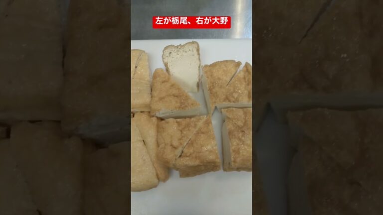 【簡単おつまみ】厚揚げ煮　栃尾&大野　 #shorts