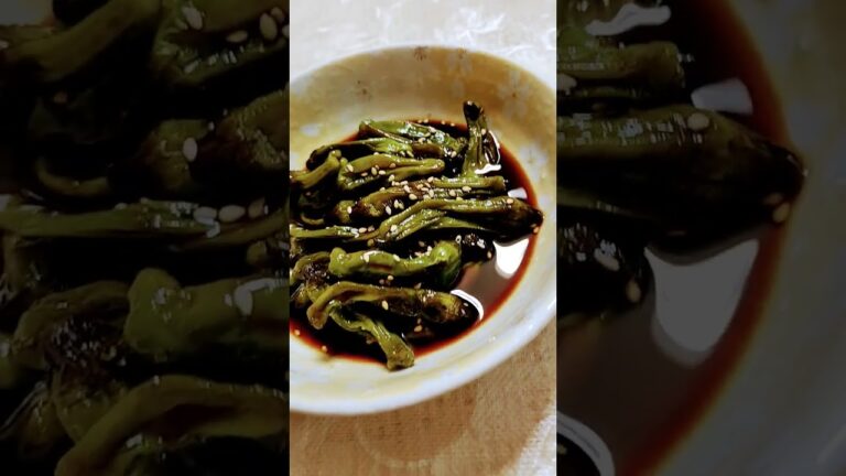 ししとうの甘辛炒め🍺😁