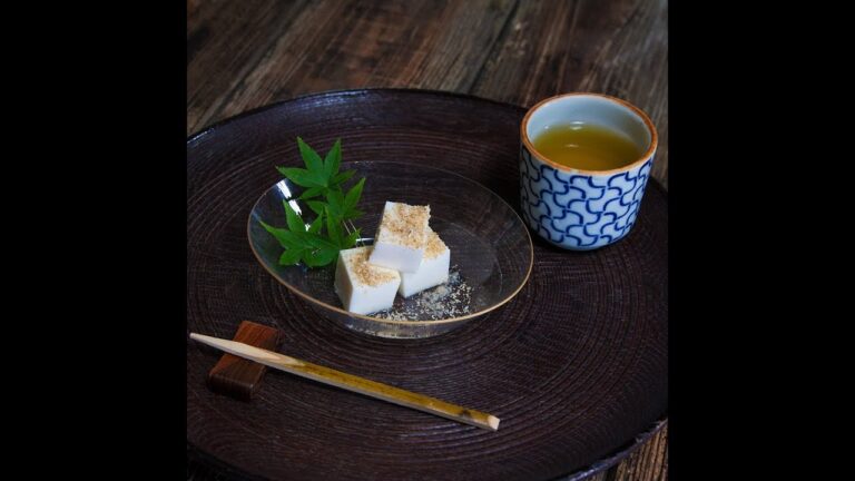 胡麻の風味も楽しめます！ 牛乳豆腐 ｜和食のレシピ集
