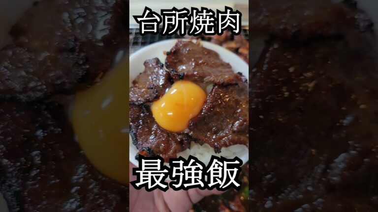 最高の焼肉丼　#shorts 　#shortsvideo 　#shortsyoutube