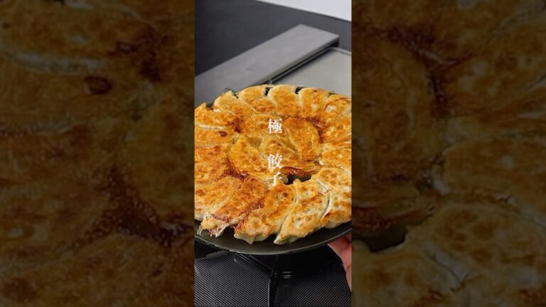 餃子屋さん超えた。肉汁に溺れる【極 焼き餃子】