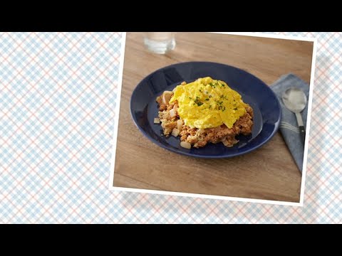 オートミールオムライス｜明治ブルガリアヨーグルト公式ヨーグルトレシピ