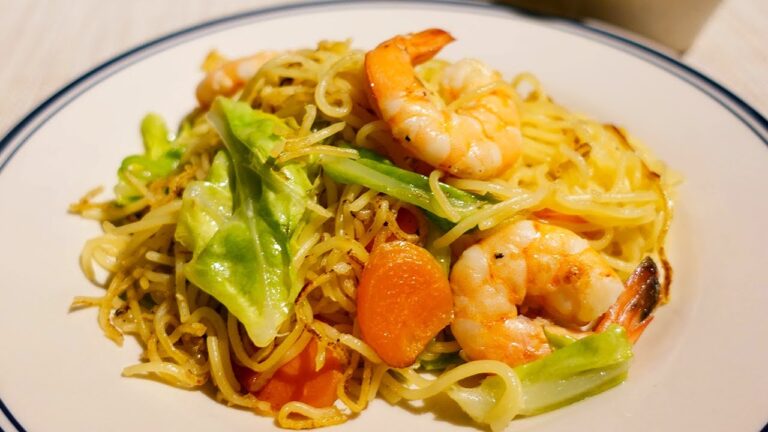 【シーフード塩焼きそばの作り方】自家製塩タレで作るアレンジ焼きそば