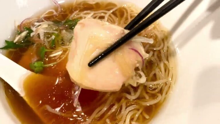 【初夏に爽やか✨】らぁ麺すずむし★冷やしらぁ麺Vol.1（叉焼リフト）　[Refreshing in early summer ✨] Suzumushi ramen★Cold ramen Vol.1
