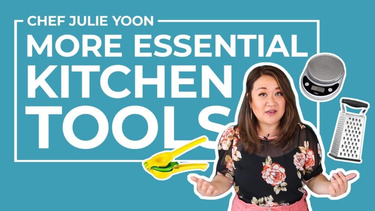 10 Kitchen Tools You Need to Make Cooking Easier | Chef Julie Yoon