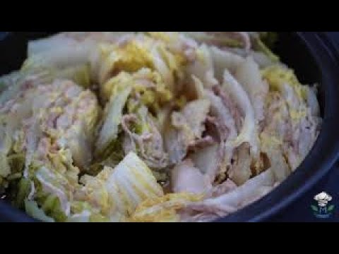 たっぷり白菜と豚バラのミルフィーユ ~レシピ~