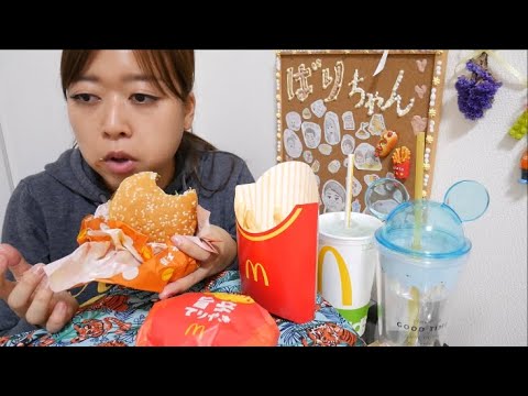 【マクドナルド】30周年記念親子てりやき&旨辛てりやき&ポテト&メロンソーダ【ムチャぶり！】