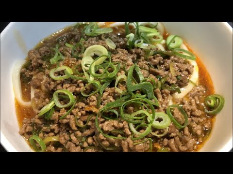 【料理・グルメ】簡単美味しい　坦々うどん？　麻婆うどん？