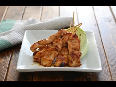 【レシピ】みそサテ