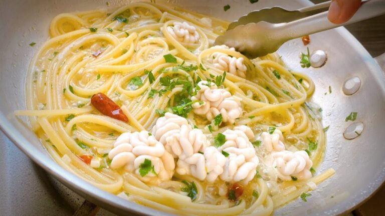 ついに最高傑作【白子のペペロンチーノ】こんなに美味しいなら毎日食べたいパスタ