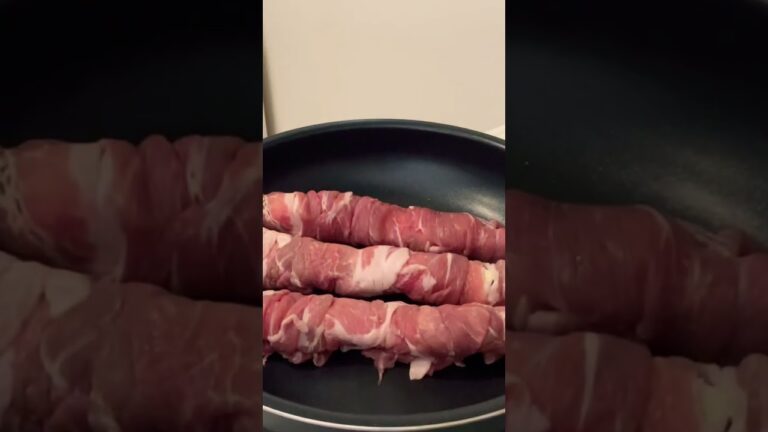 アスパラチーズ肉巻き