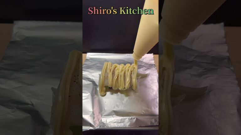 タラのマヨネーズ蒸し　Short  #81  Steamed cod with mayonnaise