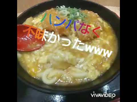 カレーうどんカツ丼！！ひとつの丼に全てが入ってるらしい都そば