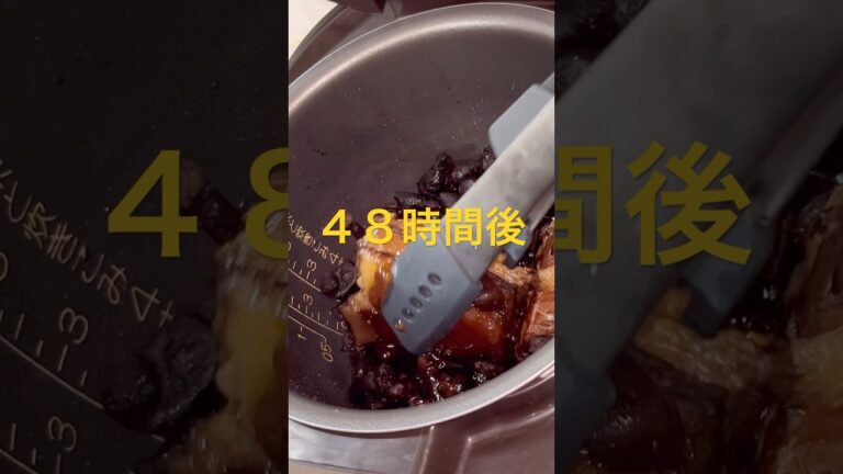 2日保温した豚の角煮 #メタルコア