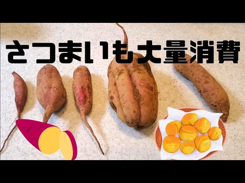 さつまいも大量消費 いもほりでとったサツマイモでいろいろ作ってみた