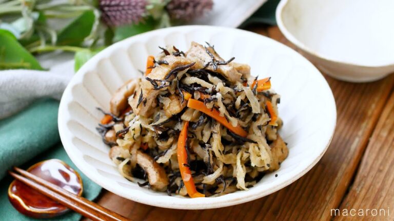 【ひじきと切り干し大根の煮物】作り置きやお弁当のおかずにも！ひじきと切り干し大根たっぷり♪｜macaroni（マカロニ）