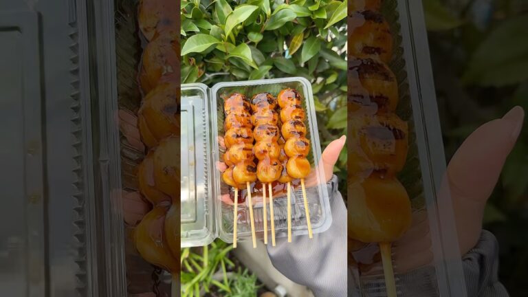 【96歳のおばあちゃんが作るふわふわみたらし団子】#japanesefood #もぐてれグルメ