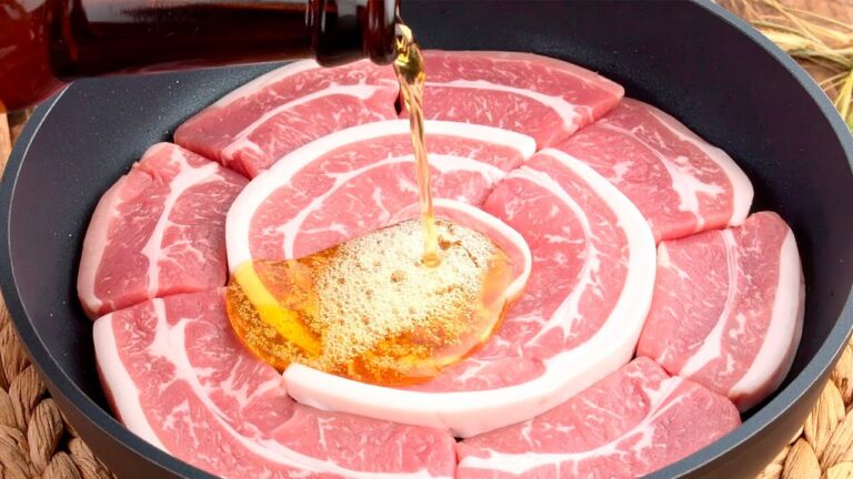 Das Fleisch zergeht im Mund wie Butter, einfach hinzufügen...