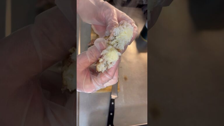 前回を超える肉巻き棒？おにぎり？#簡単レシピ  #料理 #おうちごはん #おにぎり#japanesefood #cooking