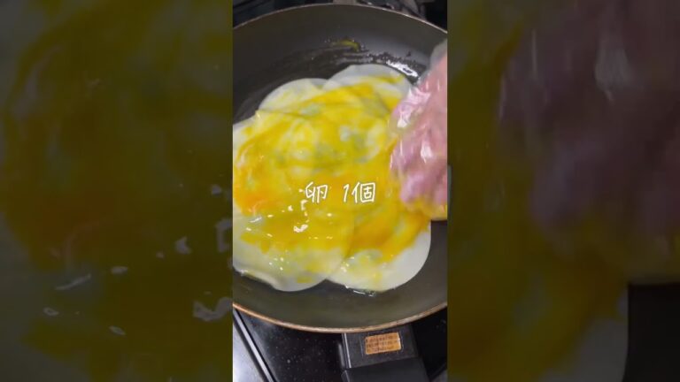 【人気の屋台飯】ネギのパイ風　#簡単レシピ