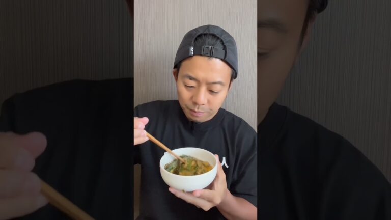 【3日で10kg痩せた....ぃ】激痩せモズクご飯